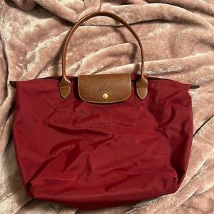 Red longchamp